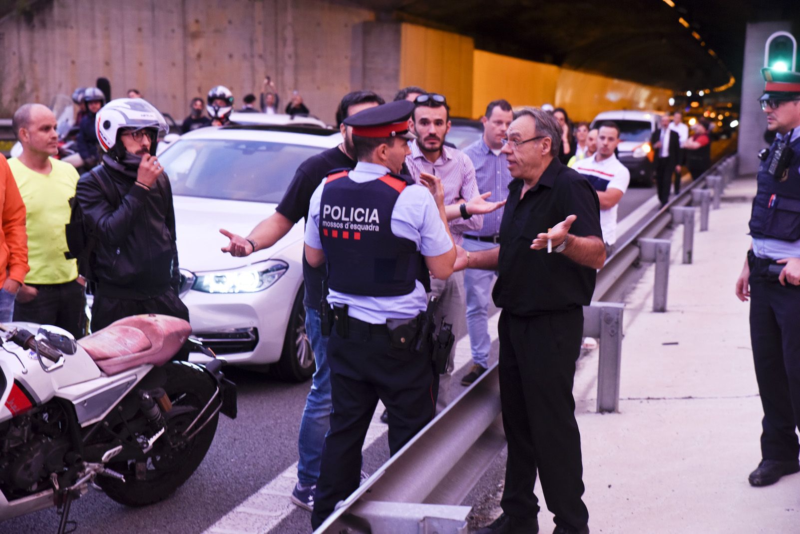 Arran i CDR tallen la C-16. Foto: Bernat Millet.