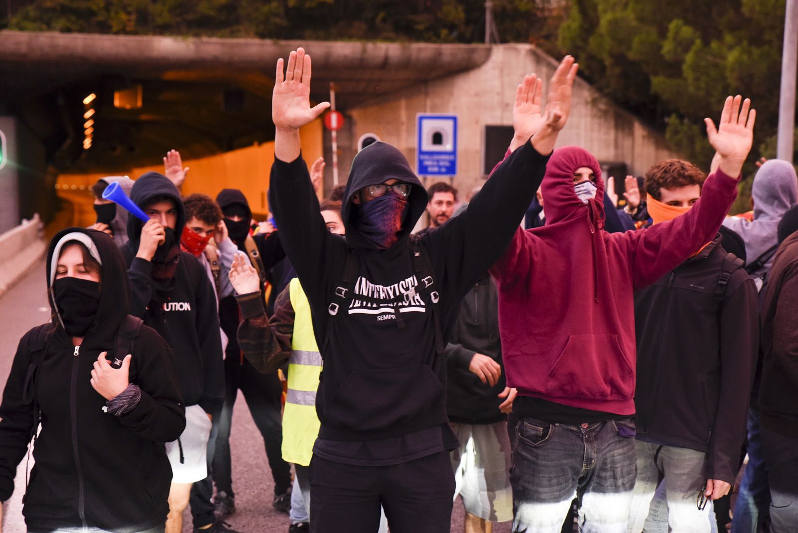 Arran i CDR tallen la C-16. Foto: Bernat Millet.