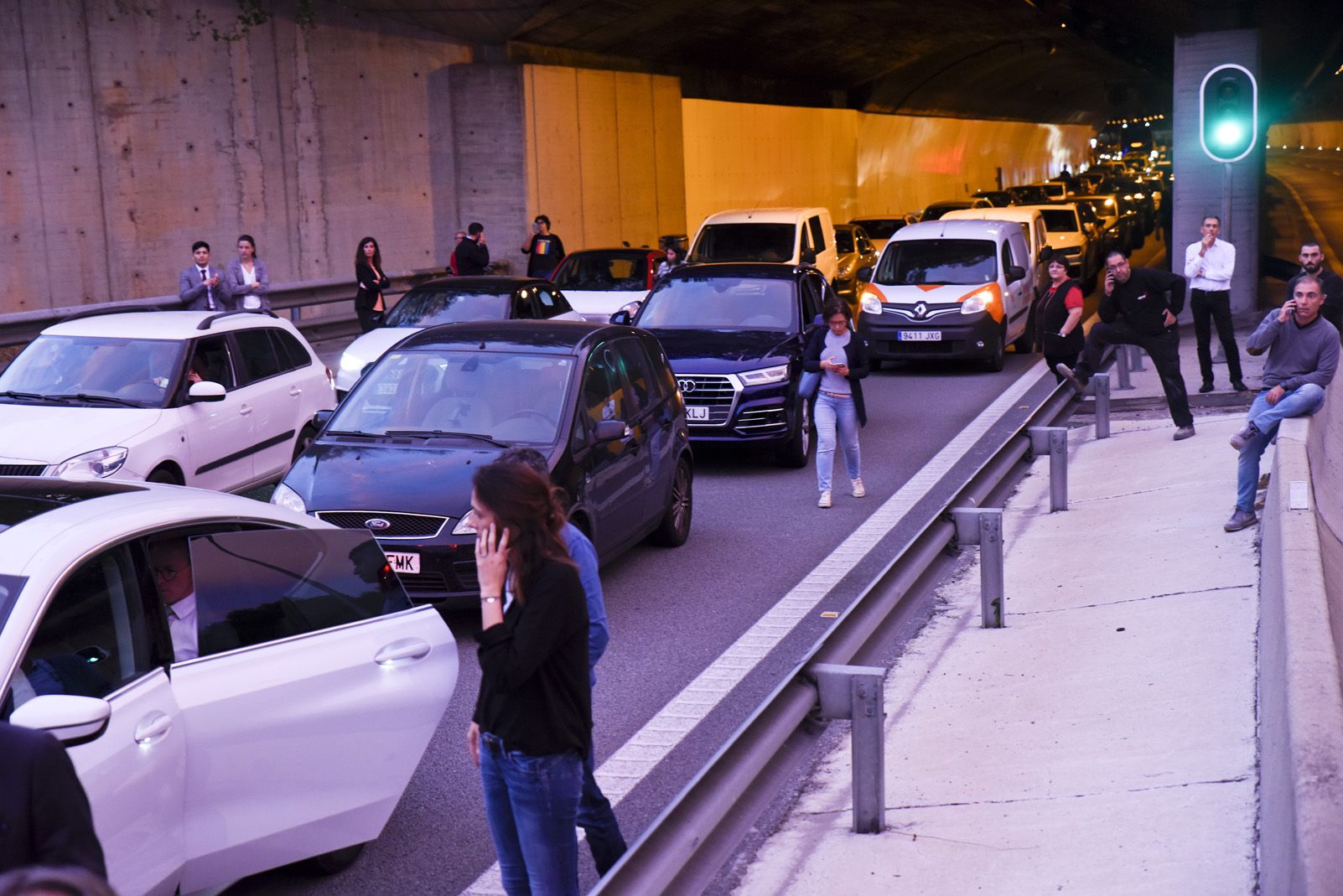 Arran i CDR tallen la C-16. Foto: Bernat Millet.
