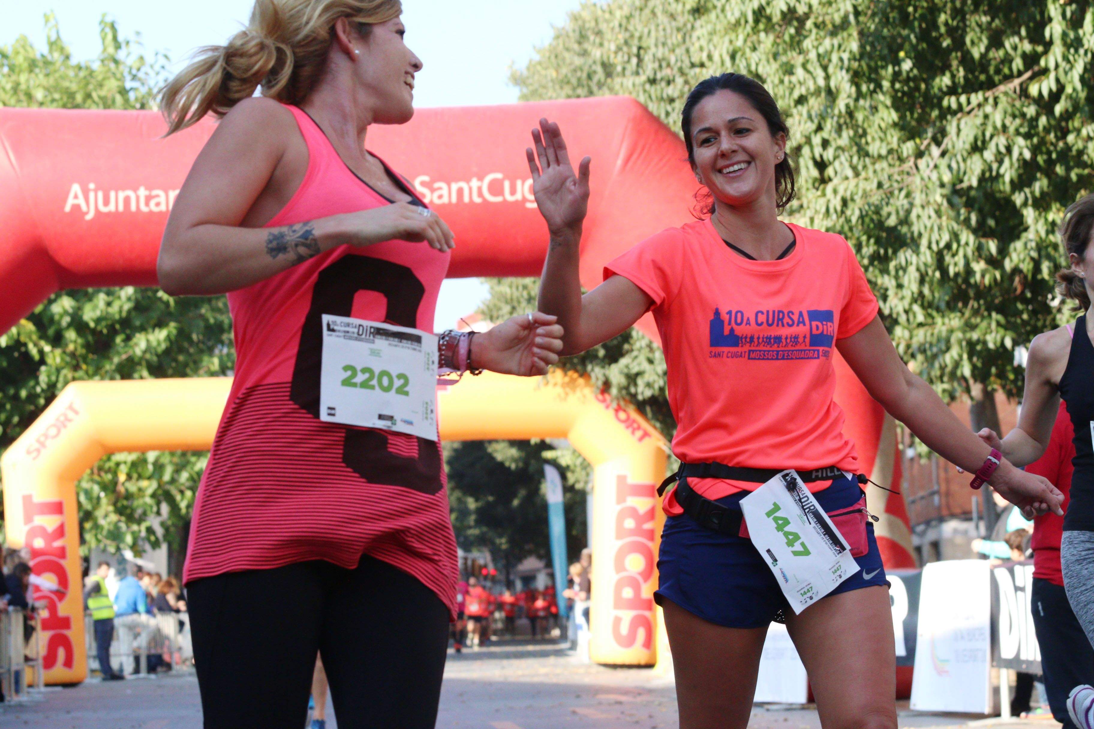 Imatge de l'edició 2018 de la Cursa DiR-Mossos d'Esquadra Sant Cugat. FOTO: Lali Álvarez