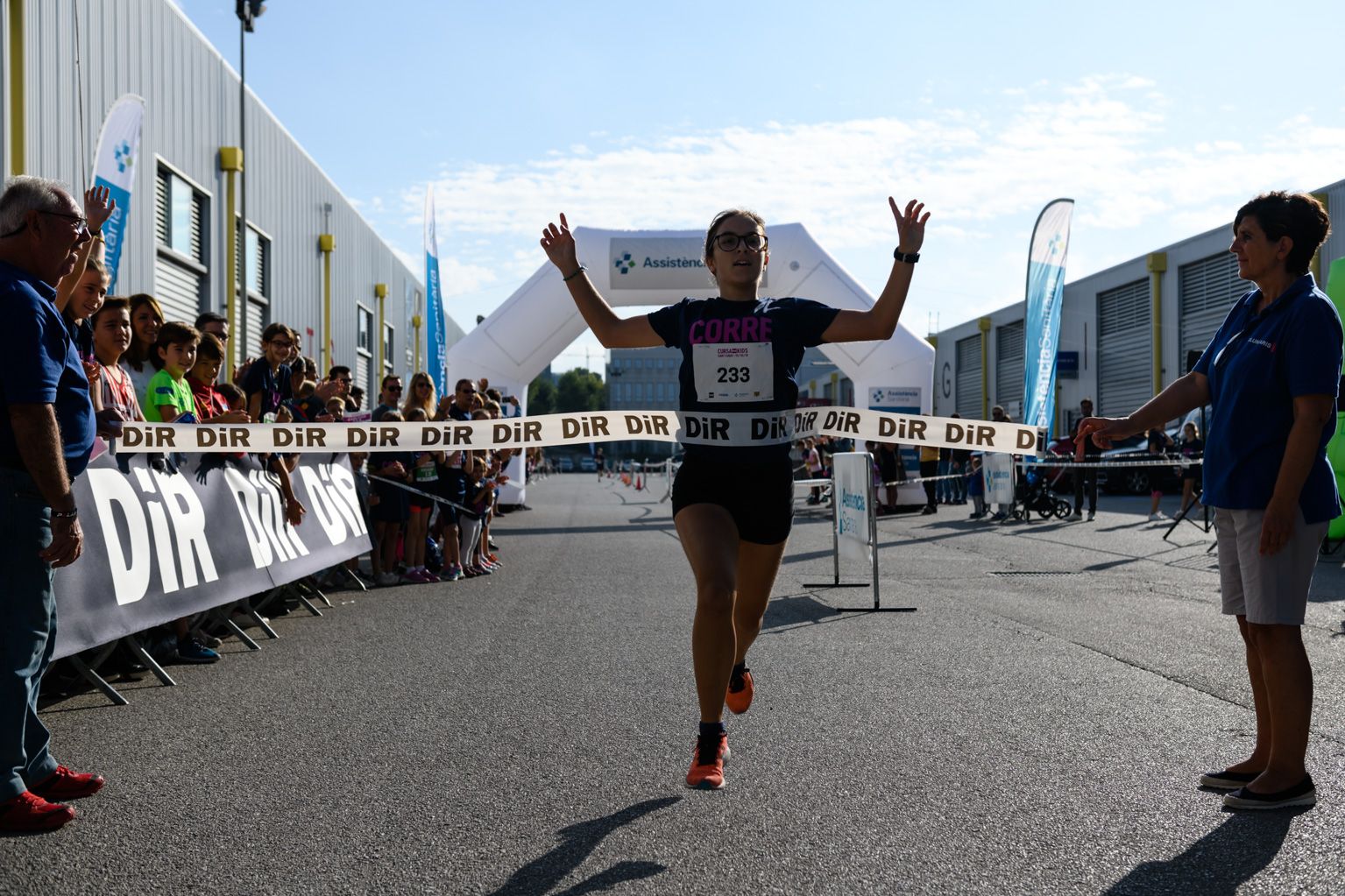 Cursa DIR kids. Foto: Miguel López Mallach