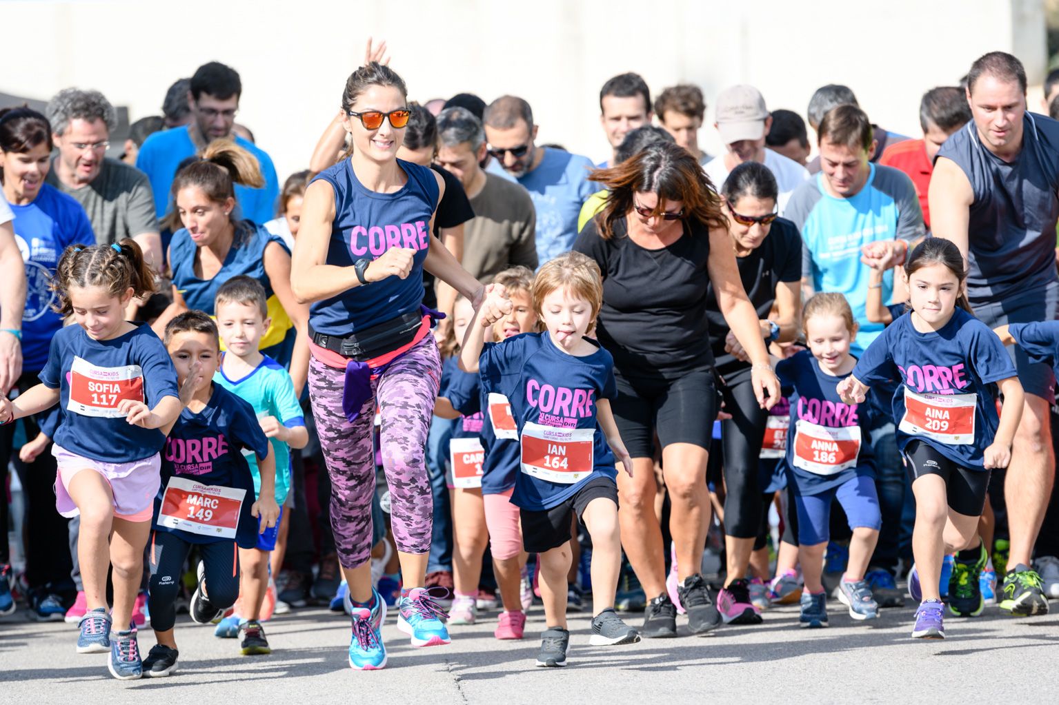 Cursa DIR kids. Foto: Miguel López Mallach