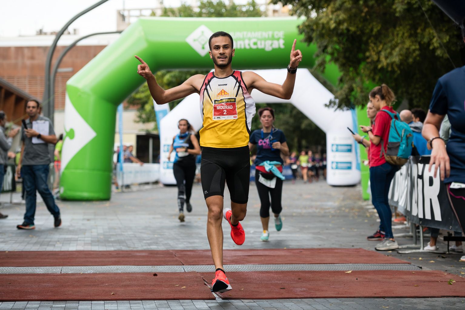 Cursa DiR Sant Cugat - Mossos d'Esquadra. Foto: Miguel López Mallach