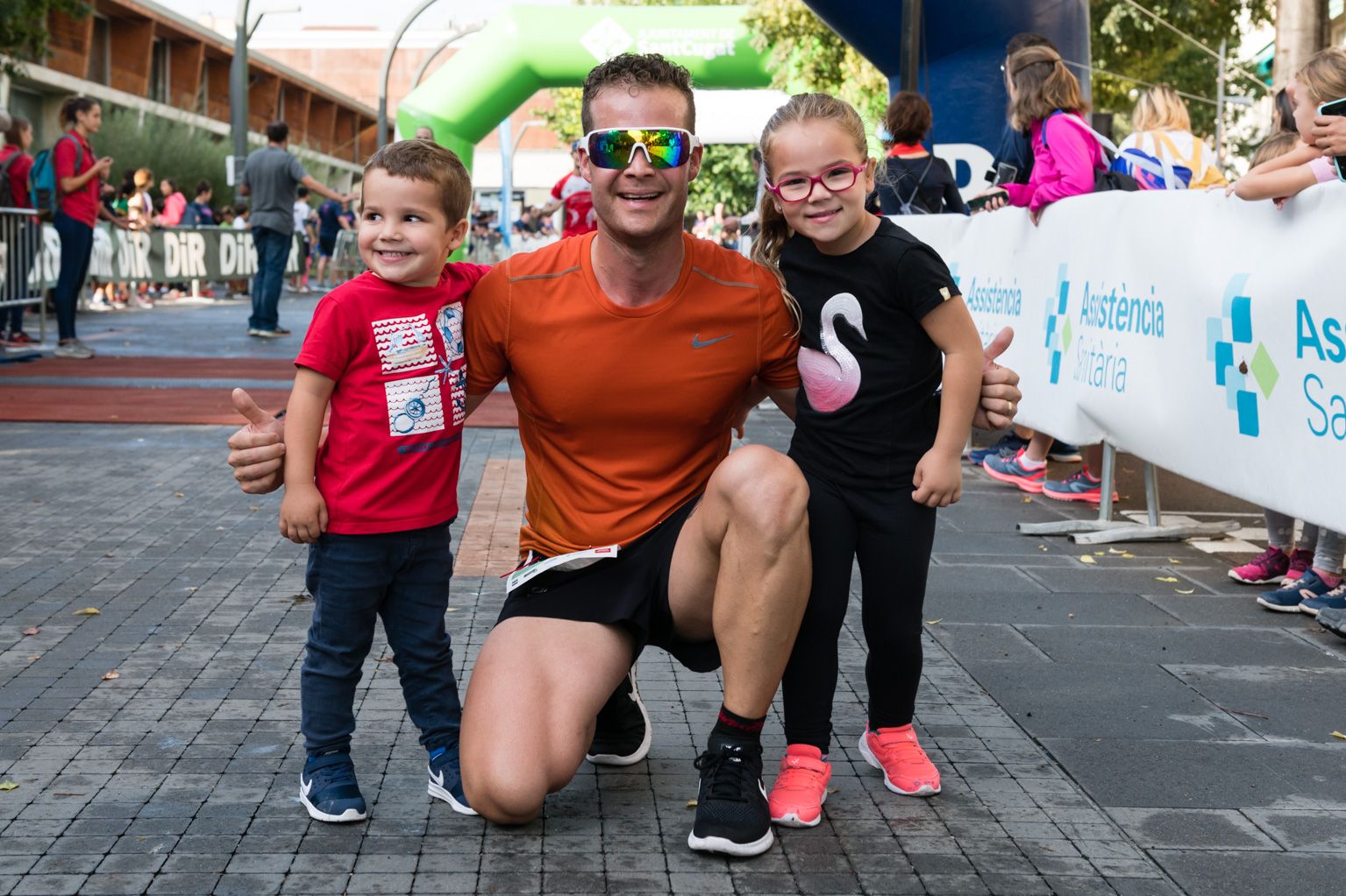 Cursa DiR Sant Cugat - Mossos d'Esquadra. Foto: Miguel López Mallach