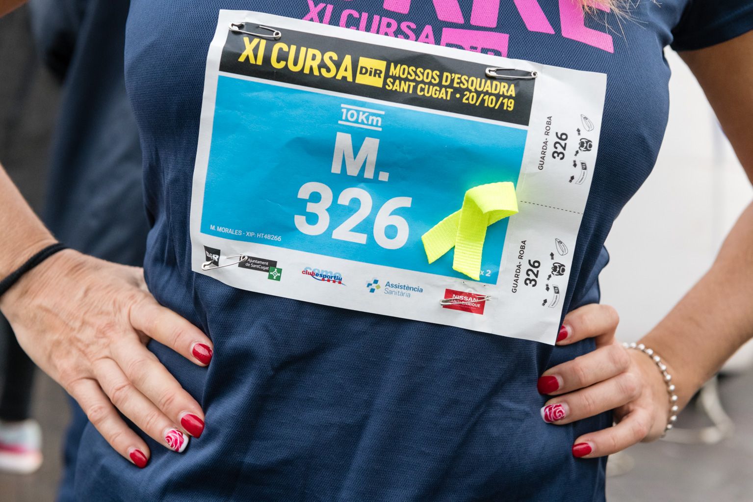 Cursa DiR Sant Cugat - Mossos d'Esquadra. Foto: Miguel López Mallach