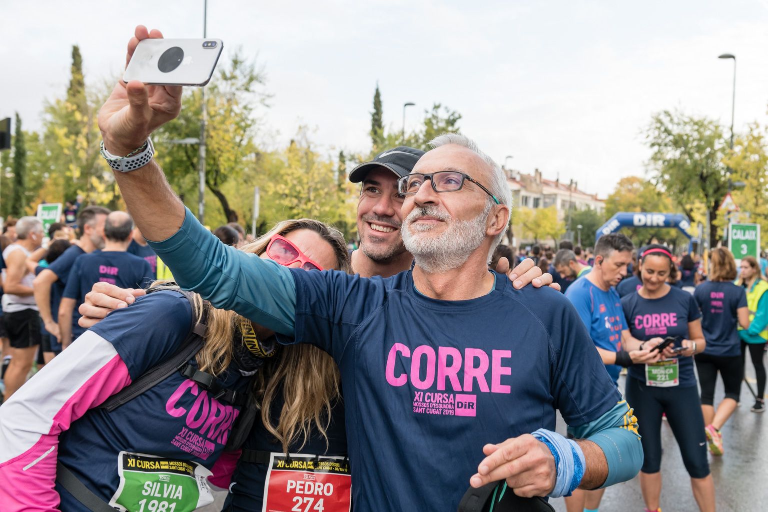 Cursa DiR Sant Cugat - Mossos d'Esquadra. Foto: Miguel López Mallach
