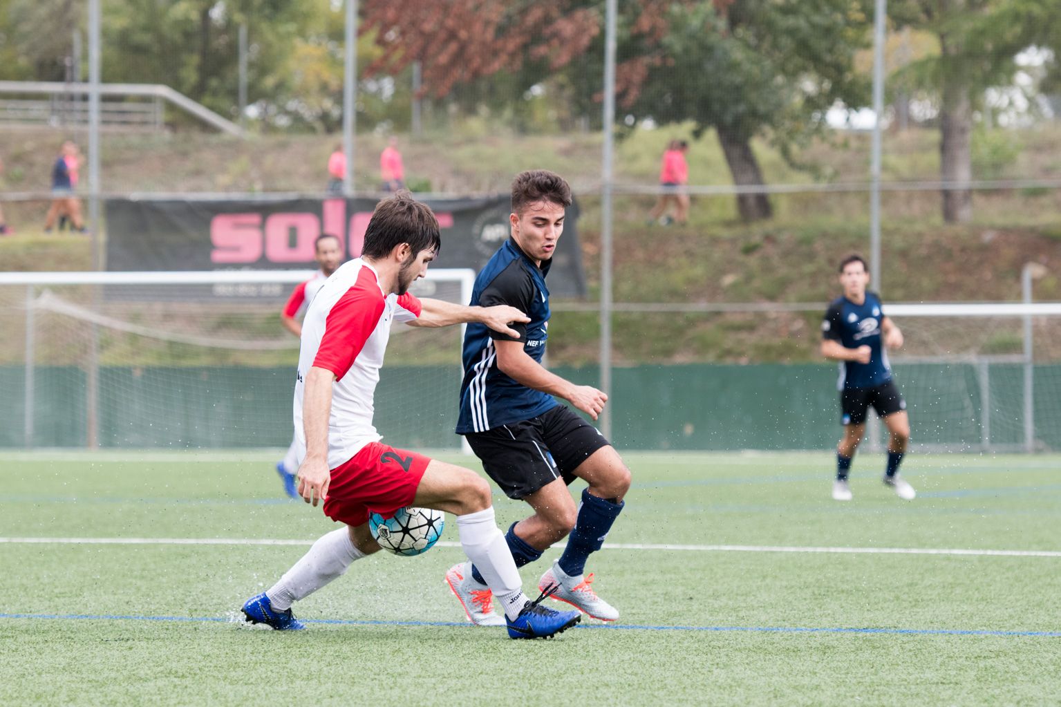 Futbol, Derbi. Atlètic Junior-Sant Cugat FC. Foto: Miguel López Mallach