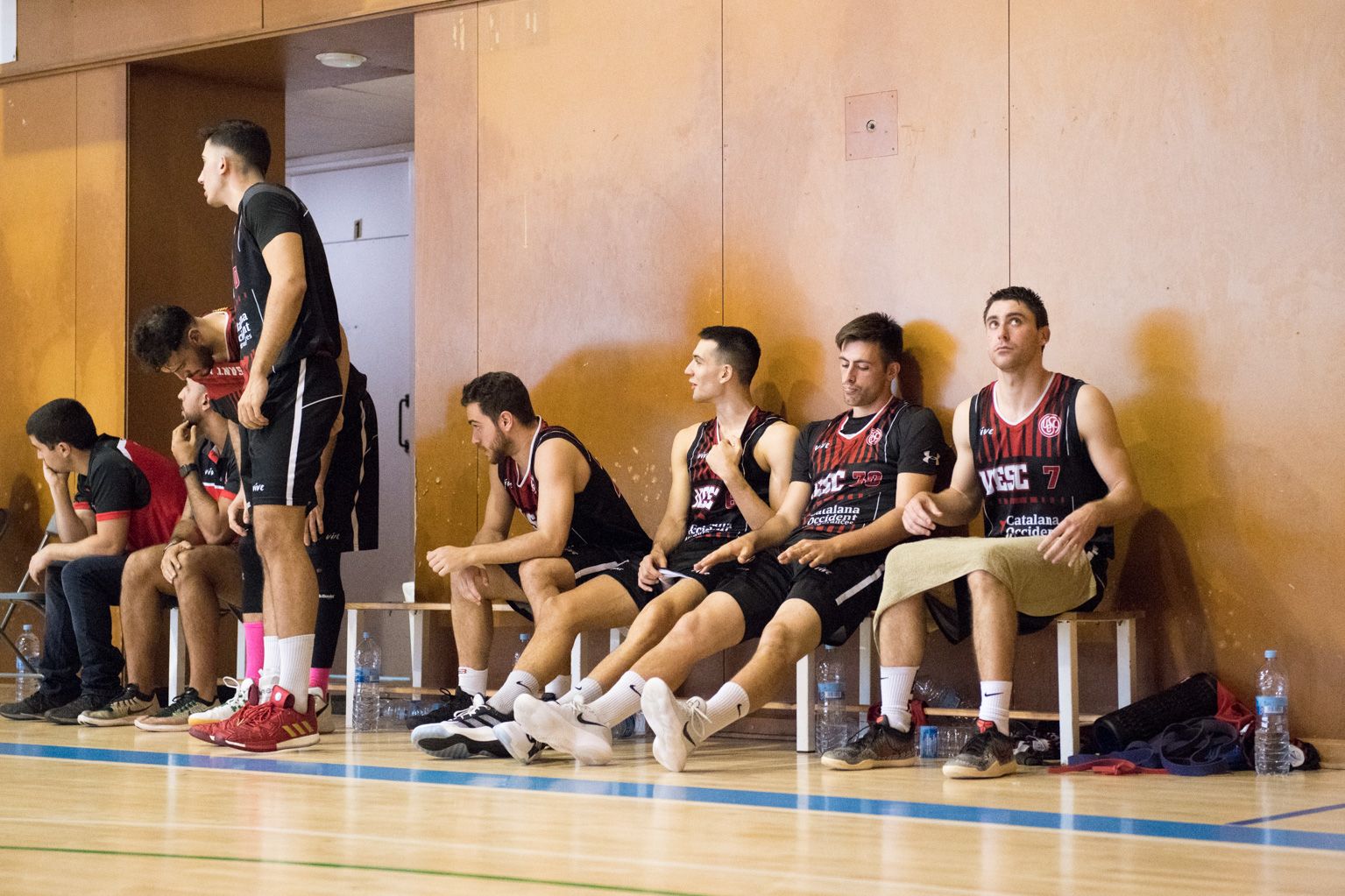 Bàsquet masculí. Partit de lliga. UE Sant Cugat FC-Bàsquet Pia Sabadell. Foto: Miguel López Mallach