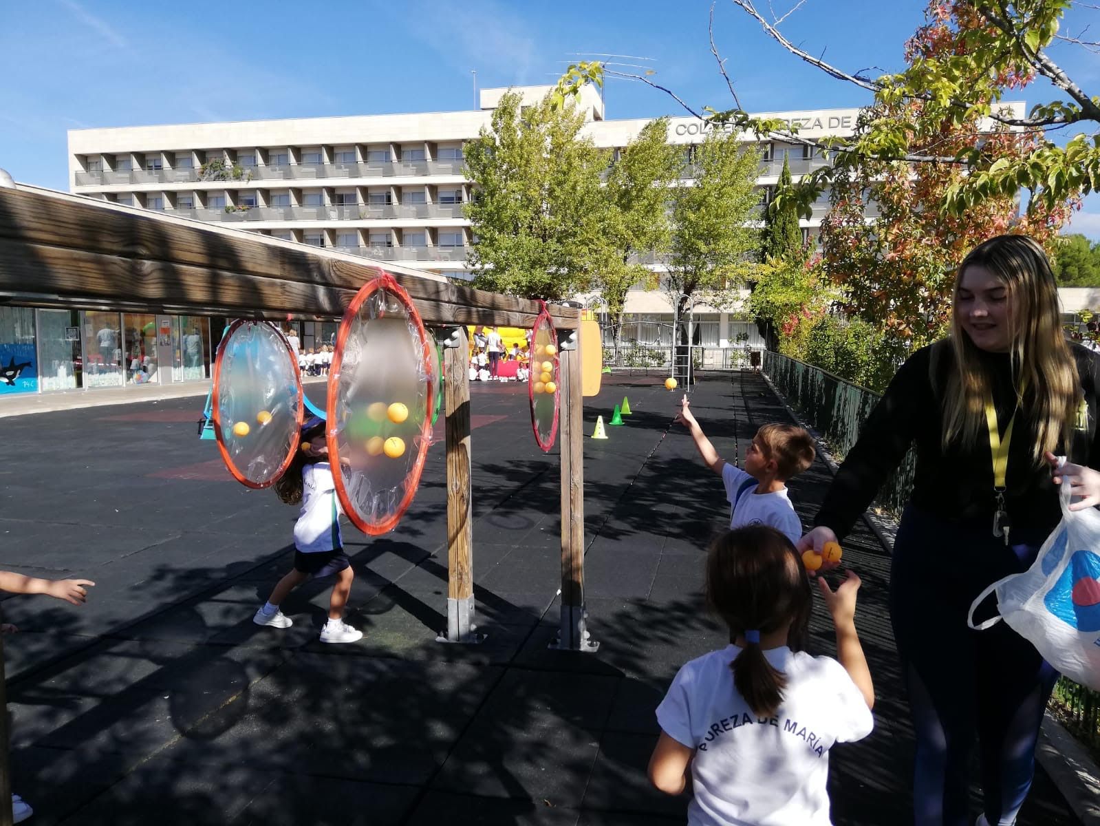 Activitats durant la cel·lebració del dia de la Puresa. FOTO  Cedida