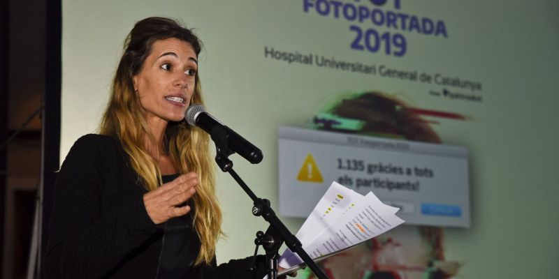 Concurs Totfotoportada HUGC 2019, Laura Grau, directora general del TOT Sant Cugat. Foto: Bernat Millet.