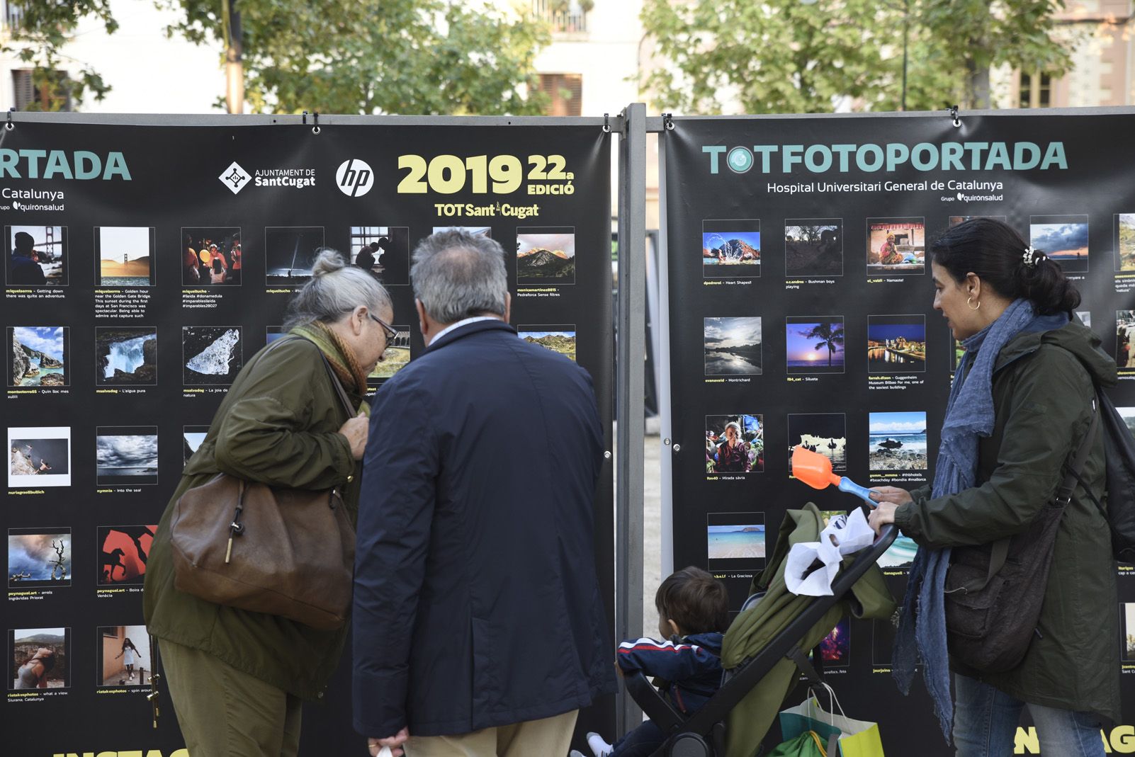 Exposició TotFotoportada HUGC 2019. Foto: Bernat Millet.