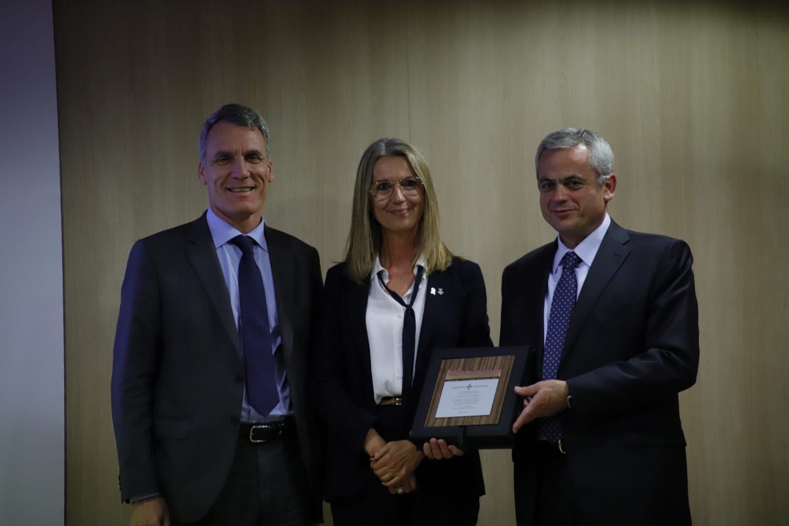 D'esquerra a dreta, Joan Gallostra, Mireia Ingla i Miquel Riera. FOTO: Adrián Gómez