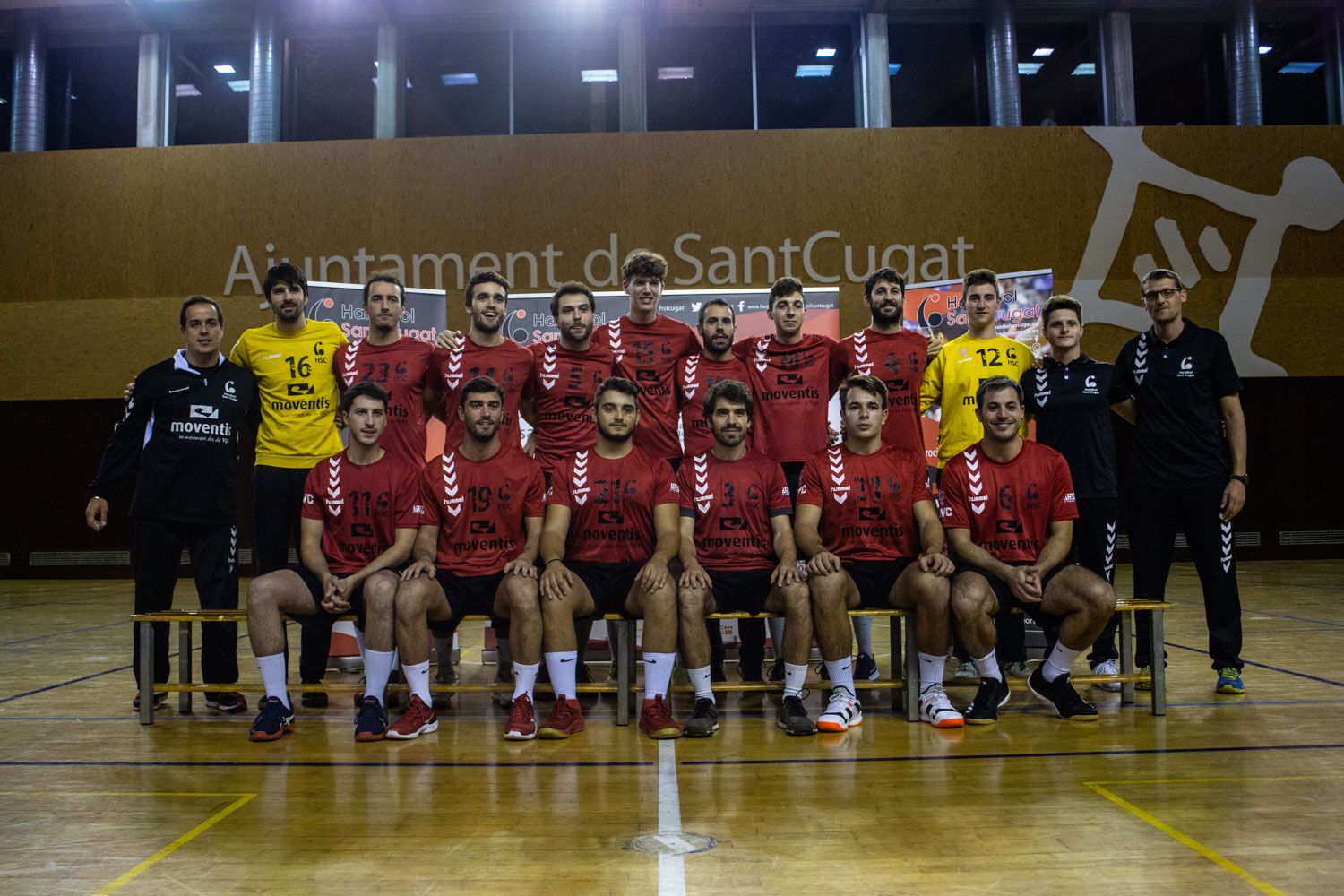 Presentació d'equips Club Handbol Sant Cugat. Foto: Adrián Gómez