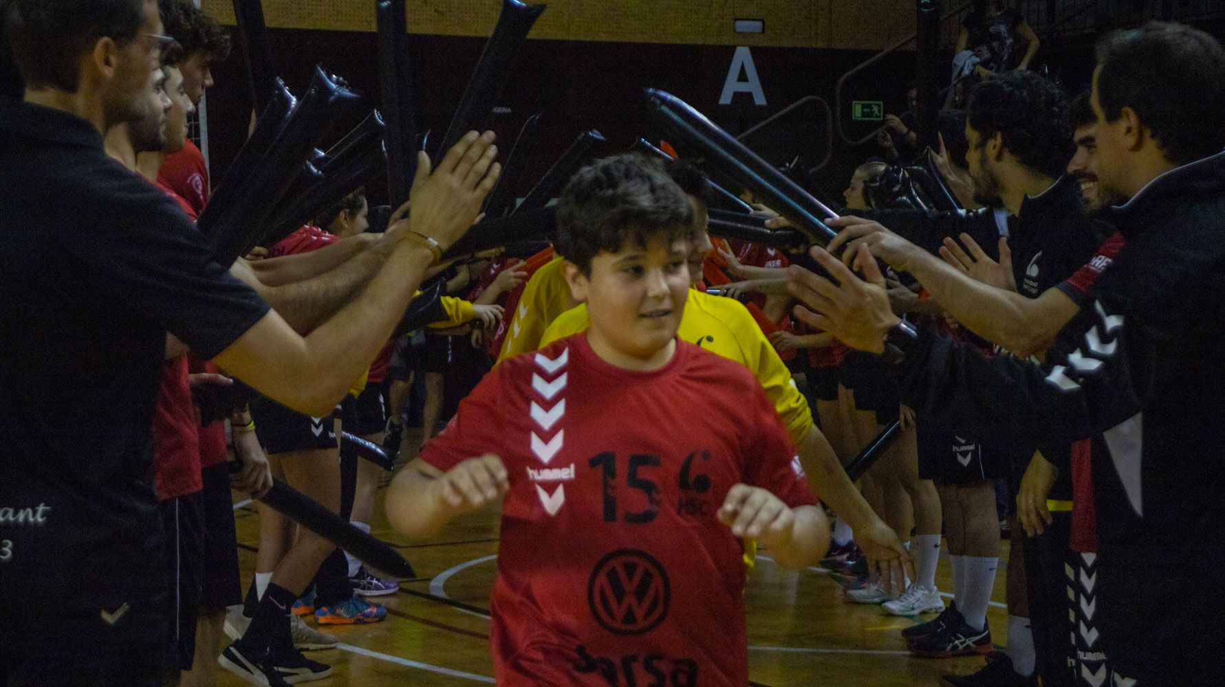 Presentació d'equips Club Handbol Sant Cugat. Foto: Adrián Gómez