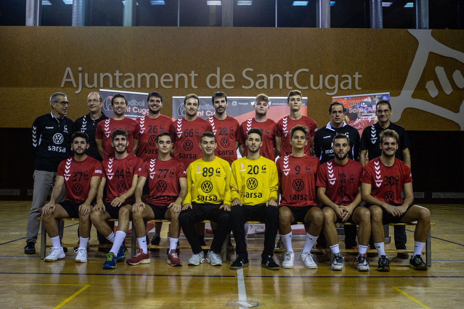 El Club Handbol Sant Cugat B finalitza líder de 1a Catalana. FOTO: Adrián Gómez