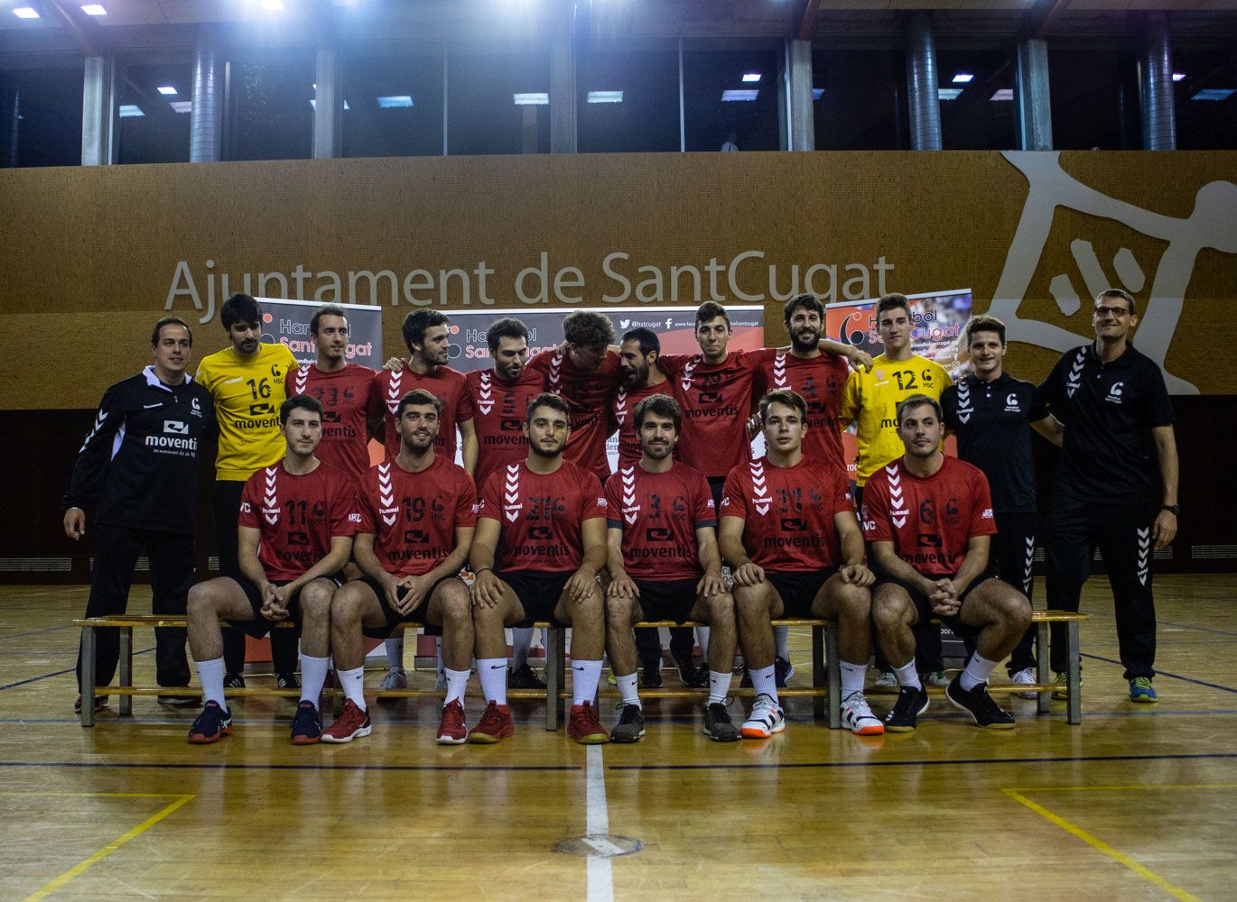 Presentació d'equips Club Handbol Sant Cugat. Foto: Adrián Gómez