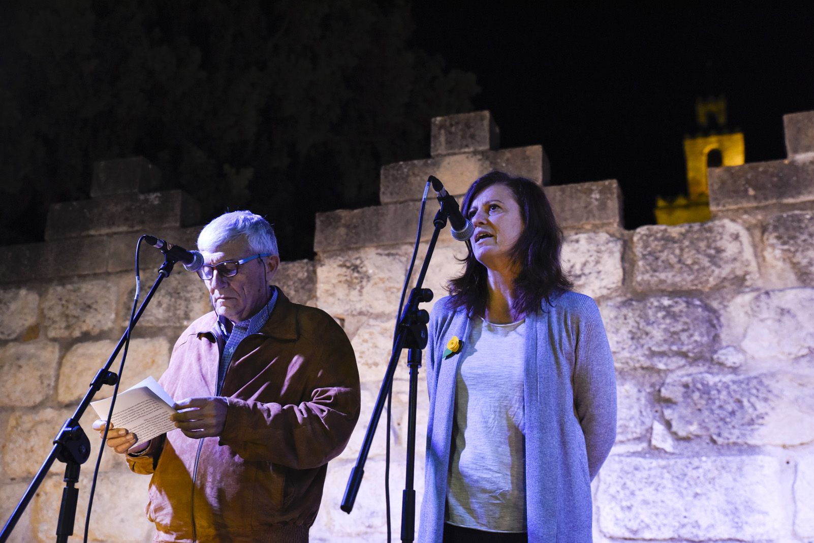 Manifest OMNIUM i ANC a La Festa de Tardor.