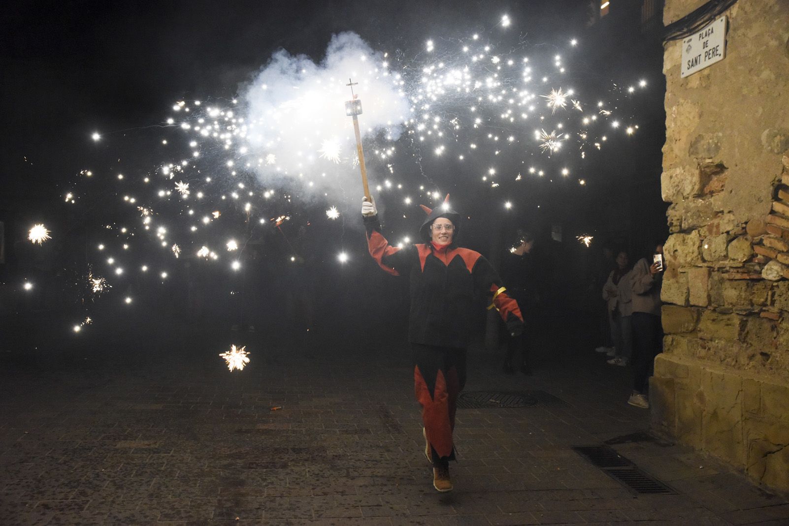 Correfoc de diables a la Festa de Tardor