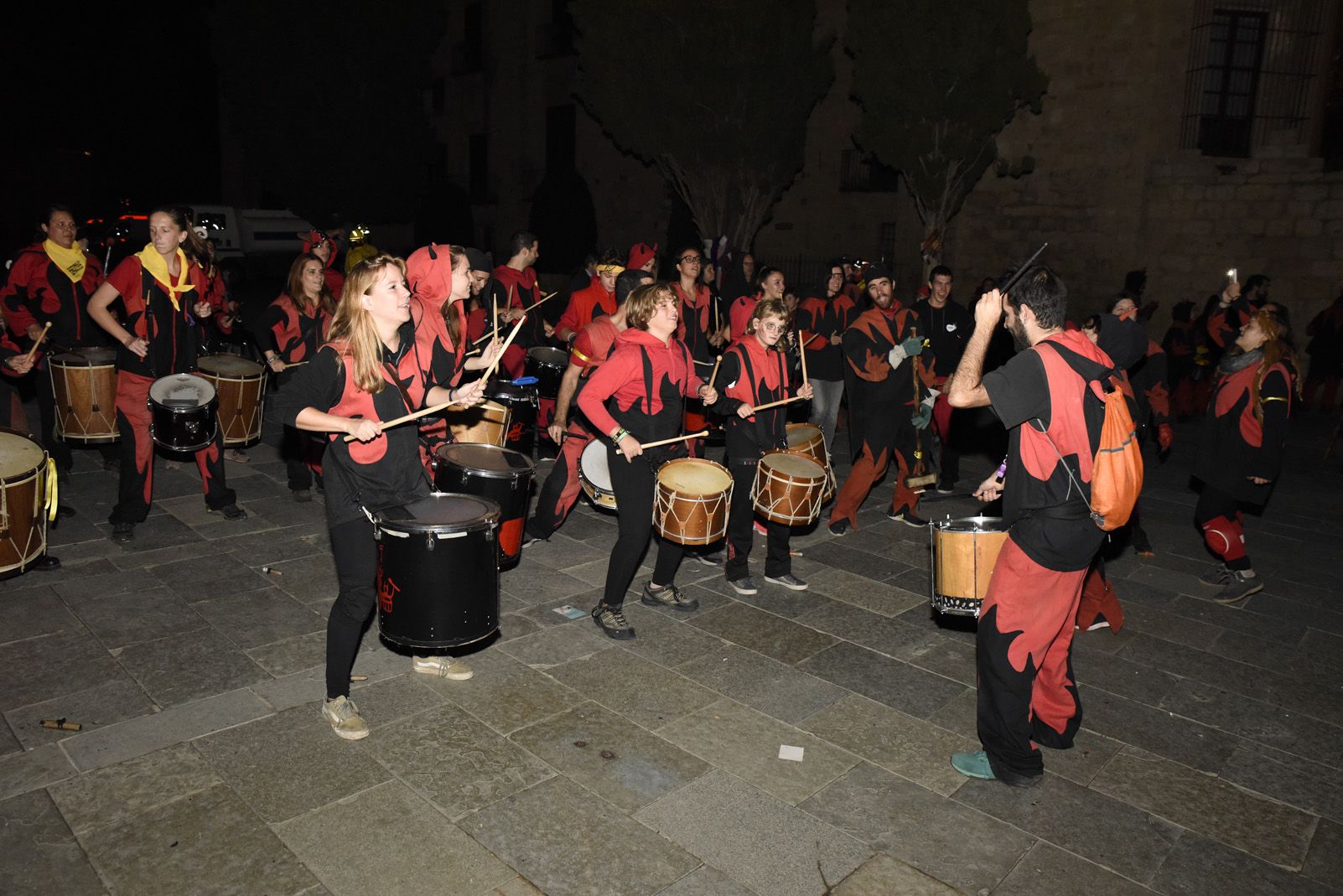 Correfoc de diables a la Festa de Tardor