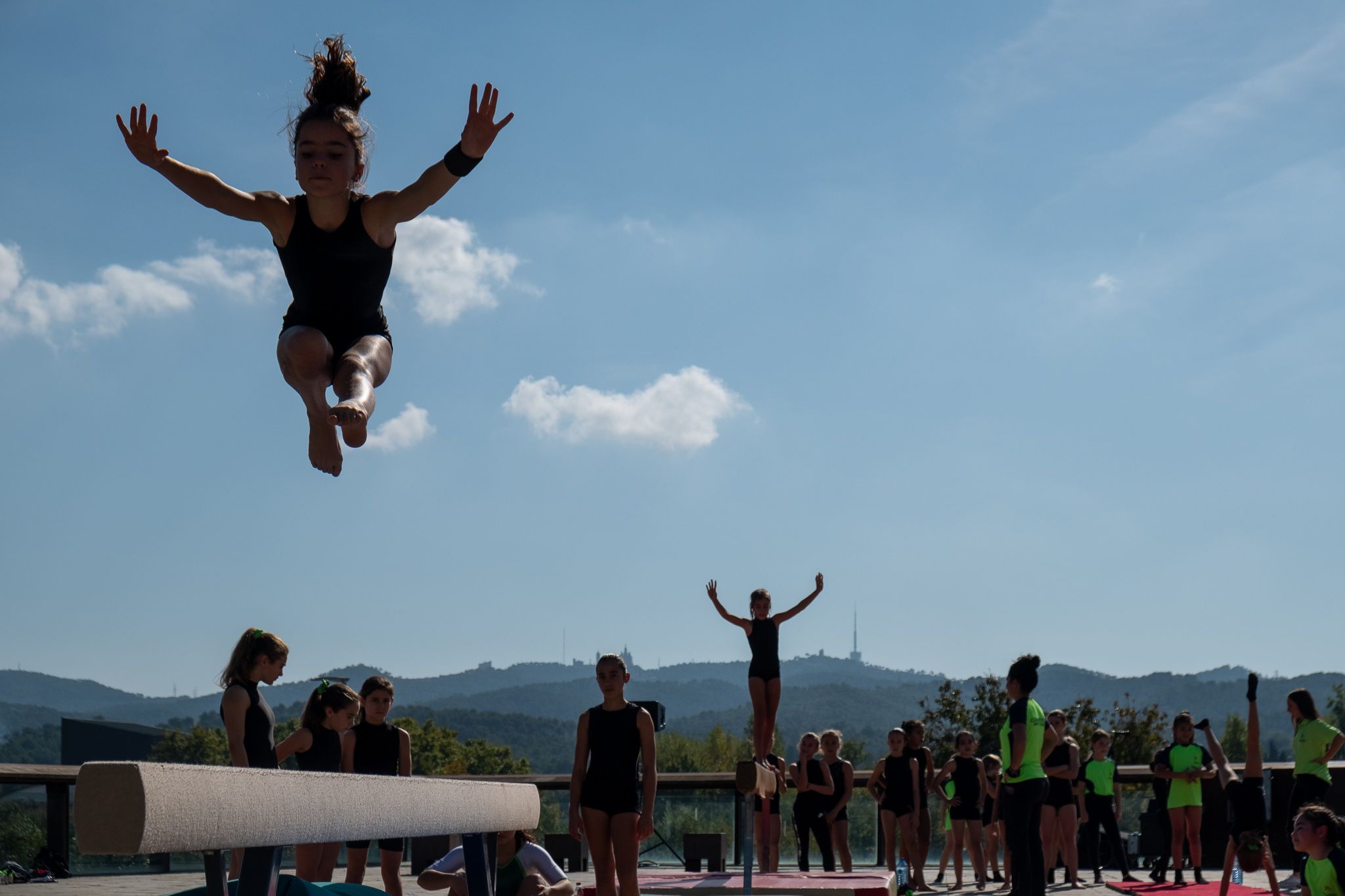 Exhibició de Gimnàstica artística. FOTO: Ale Gómez