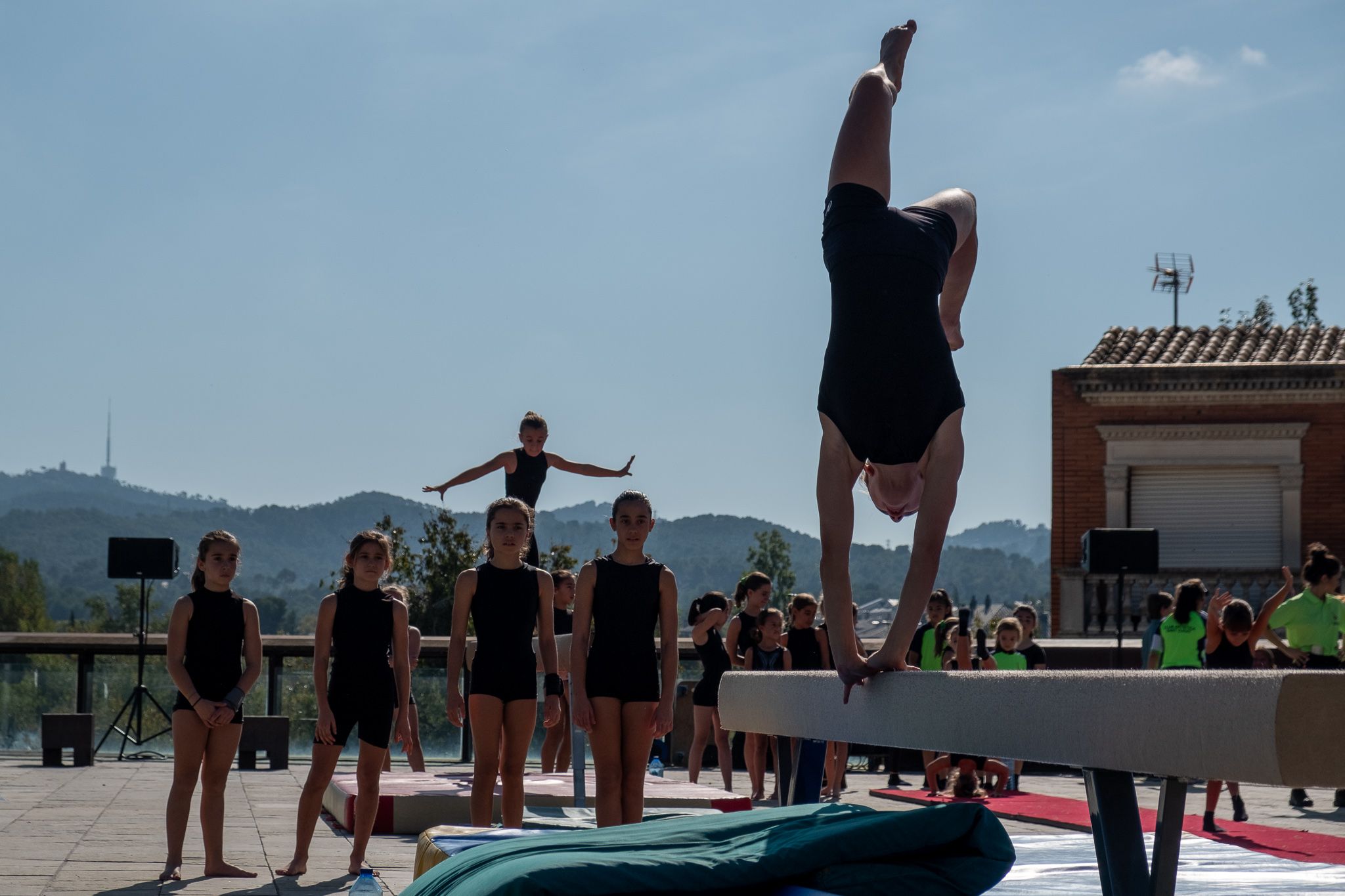 Exhibició de Gimnàstica artística. FOTO: Ale Gómez