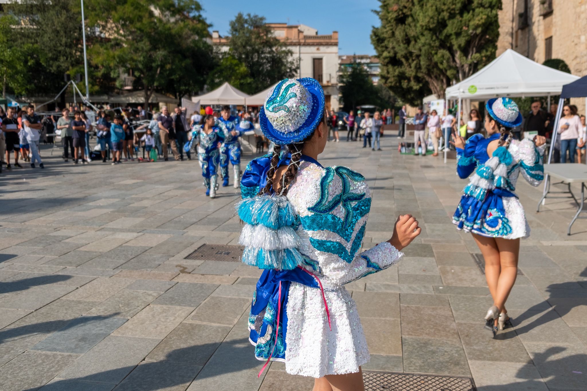 Mostra de danses bolivianes. FOTO: Ale Gómez