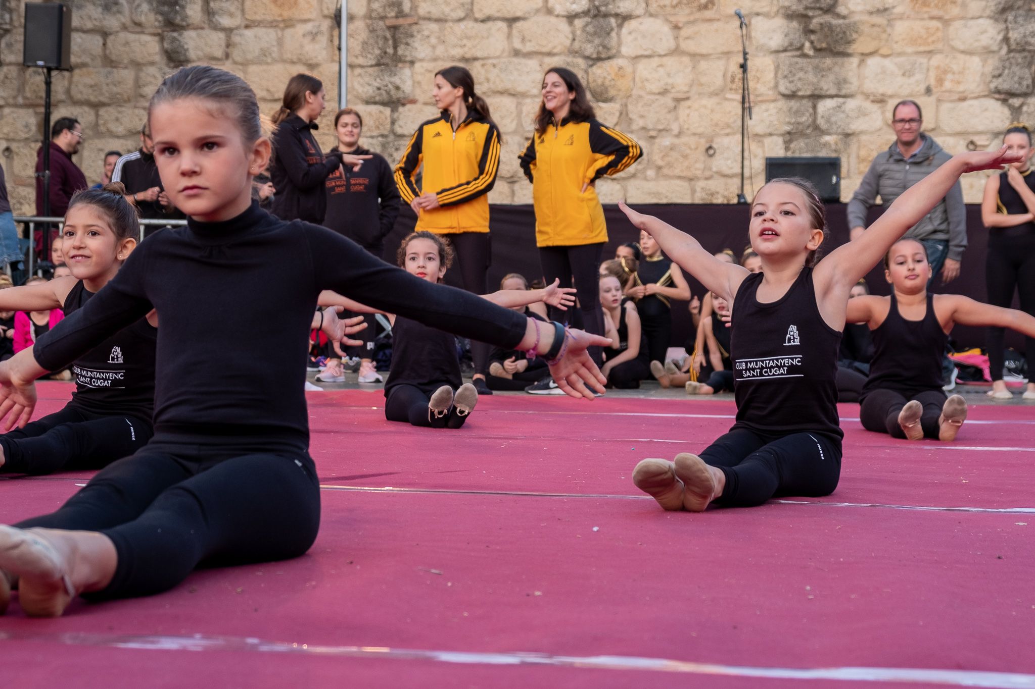 Mostra de Gimnàstica rítmica. FOTO: Ale Gómez