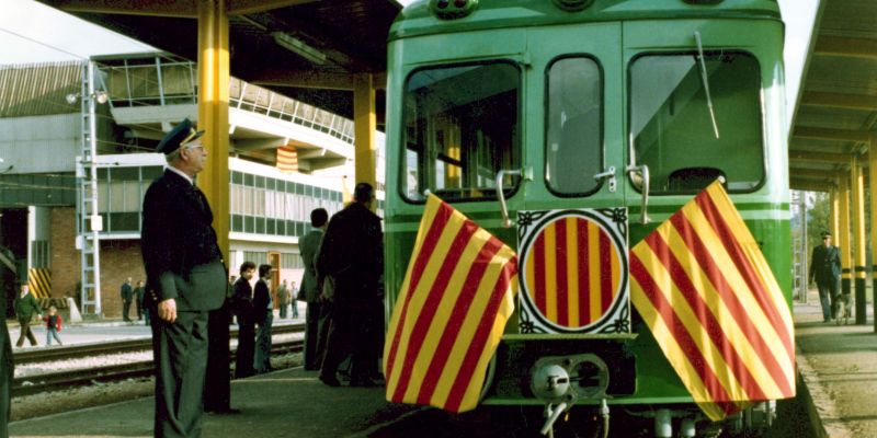 La història de FGC van en concordança al desenvolupament social i econòmic de Catalunya FOTO: Cedida