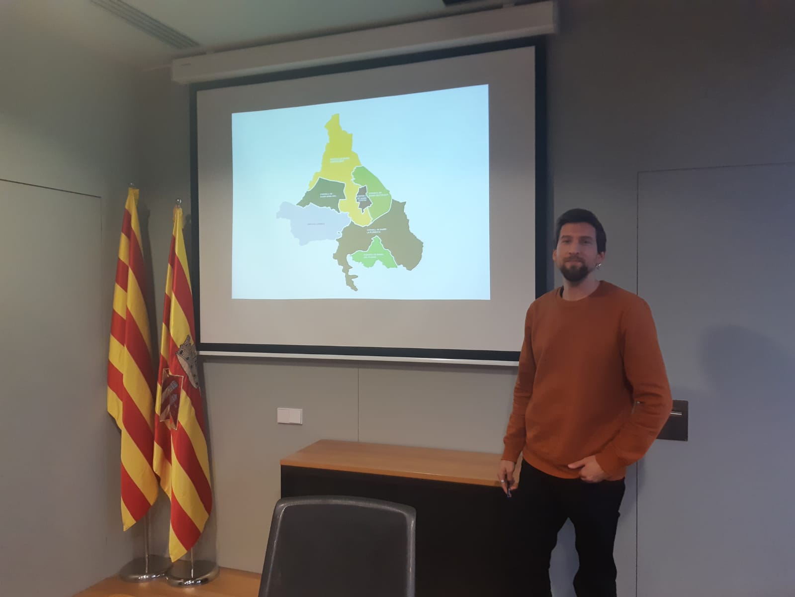 Marco Simarro, regidor de Participació i Barris. FOTO: Ferran Mitjà