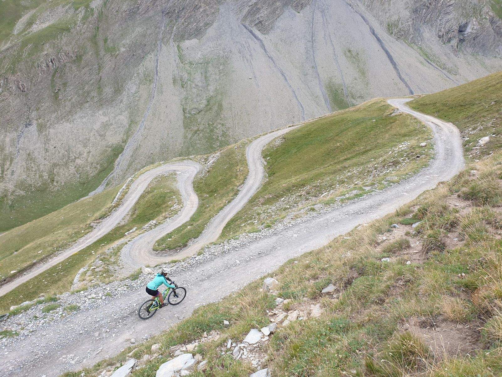3r guanyador Jordi Laparra  Nuez   Descens sinuós del Parpaillon   Col de Parpaillon  Alps Ubaye