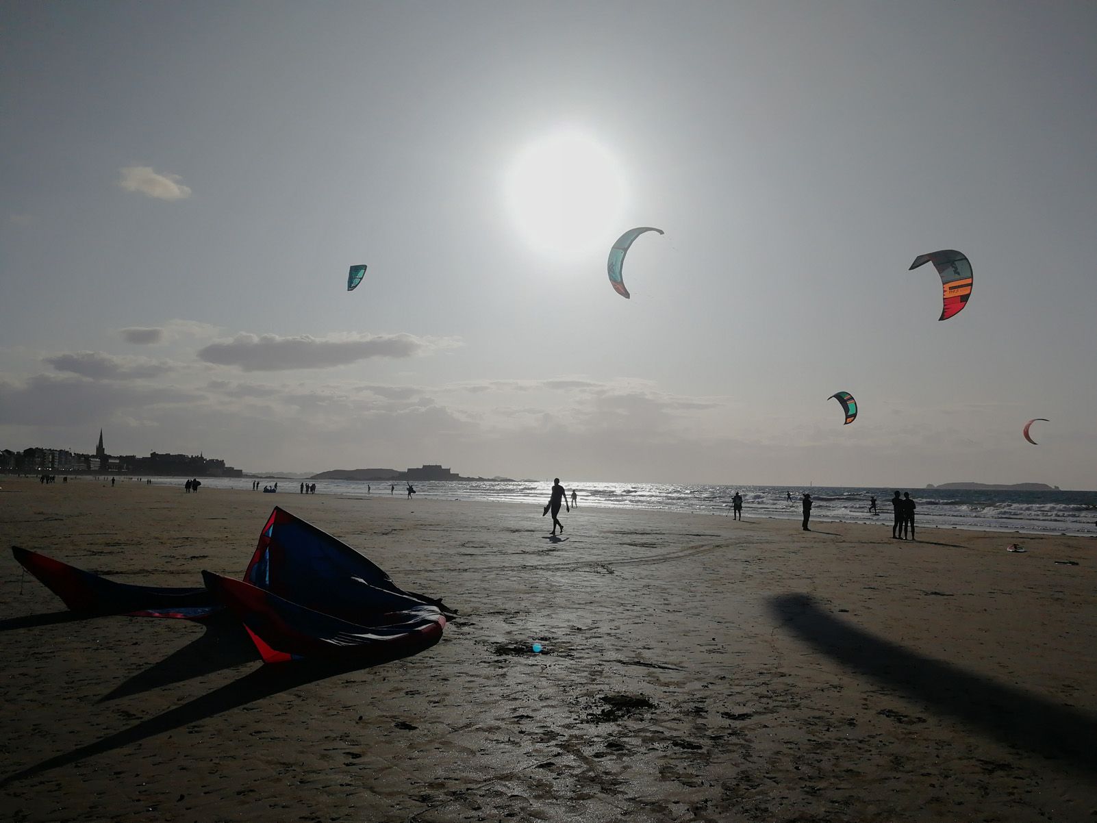 Diane FERCOCQ   Colors   Plage du Sillon, St Malo, França