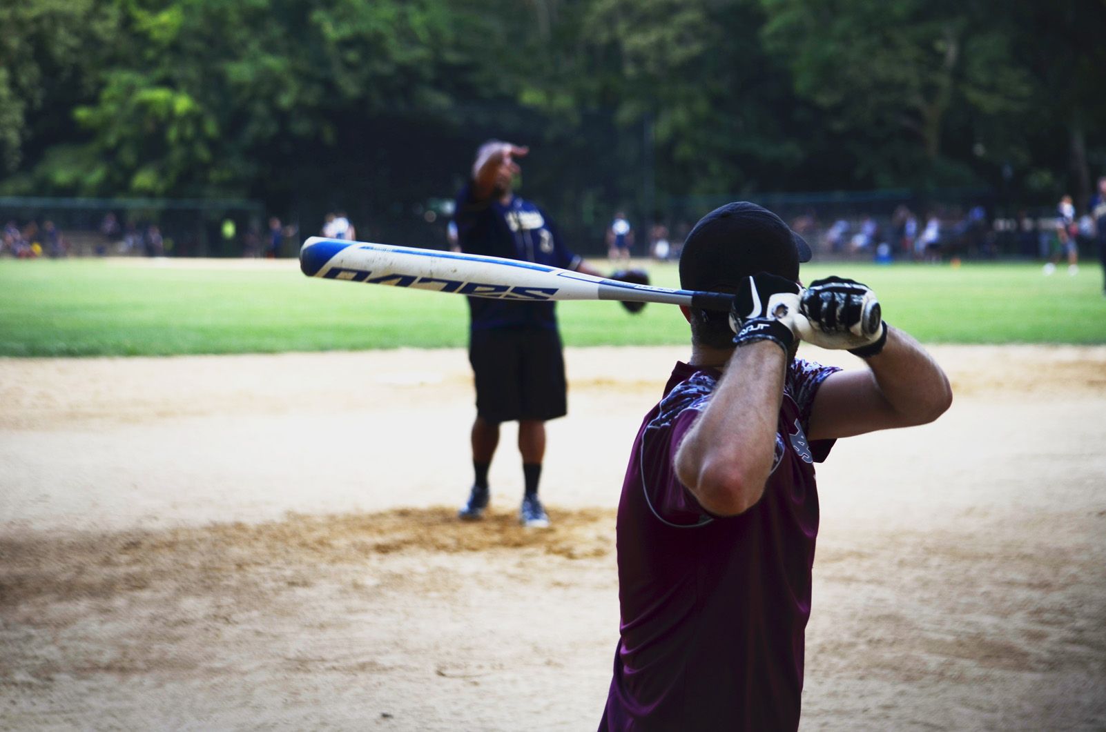 Eugenio Mondejar Cruz   Jugant a baseball   Nova York