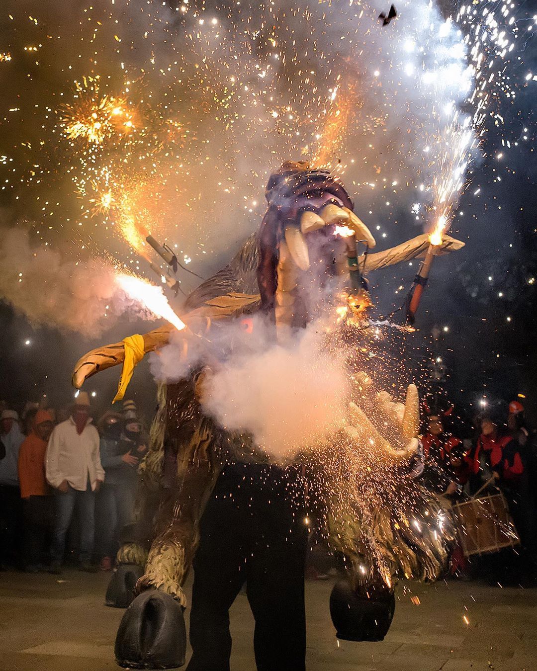 jordidefebrer   Correfoc. Diables. Festes de Sant Cugat. 