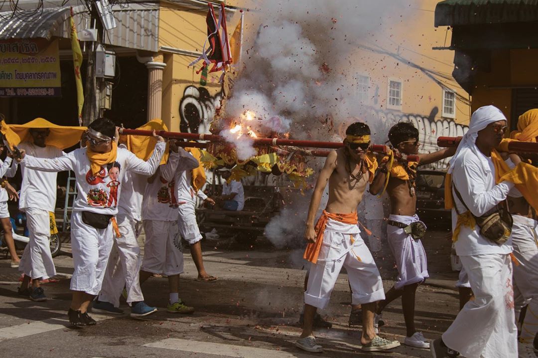 lovelyadventures   Vegetarian festival, Phuket. 