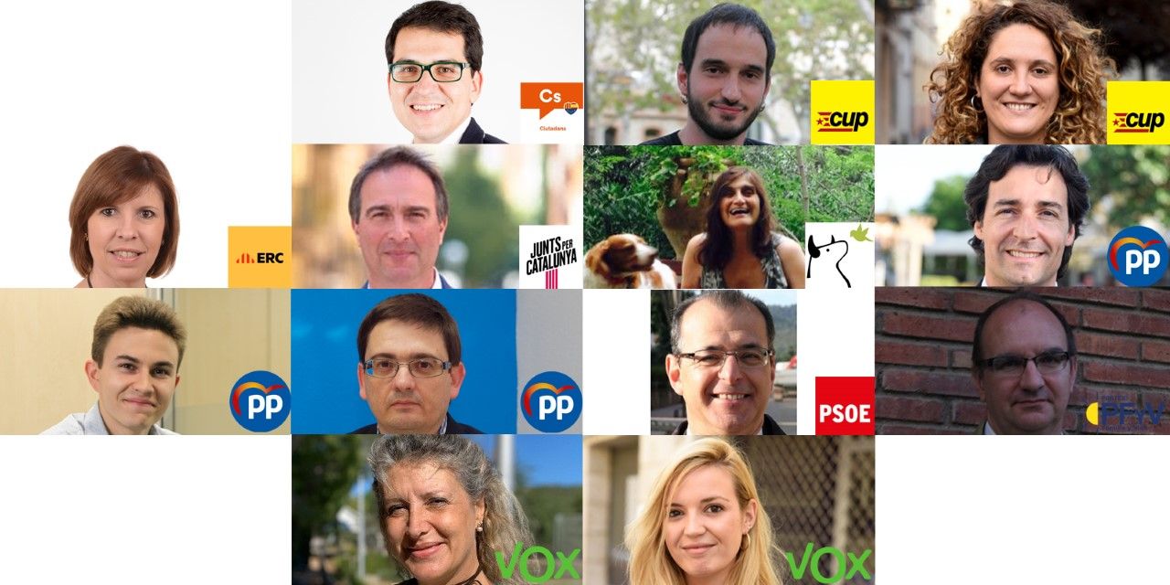 Els 13 santcugatencs que es presenten a les eleccions generals