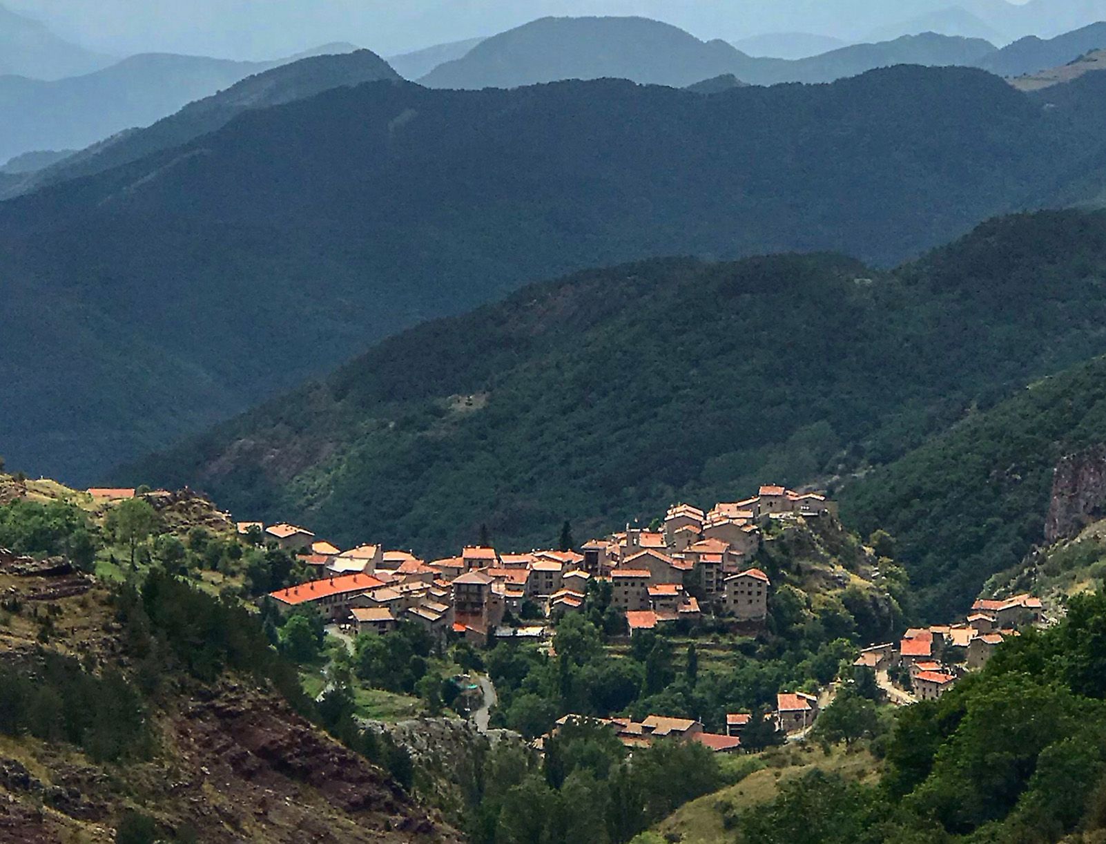 Lluïsa Palacio Alonso   Baixant a Castellar   Castellar de N'Hug
