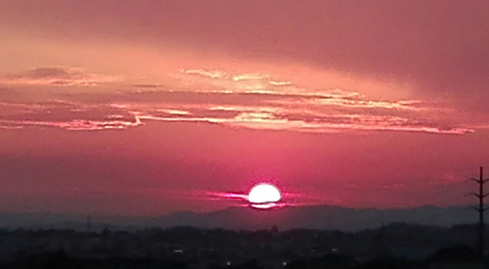 Natalia Martinez Lopez   Espectacular posta de sol   Mirador del Parc de la Guineu a Volpelleres
