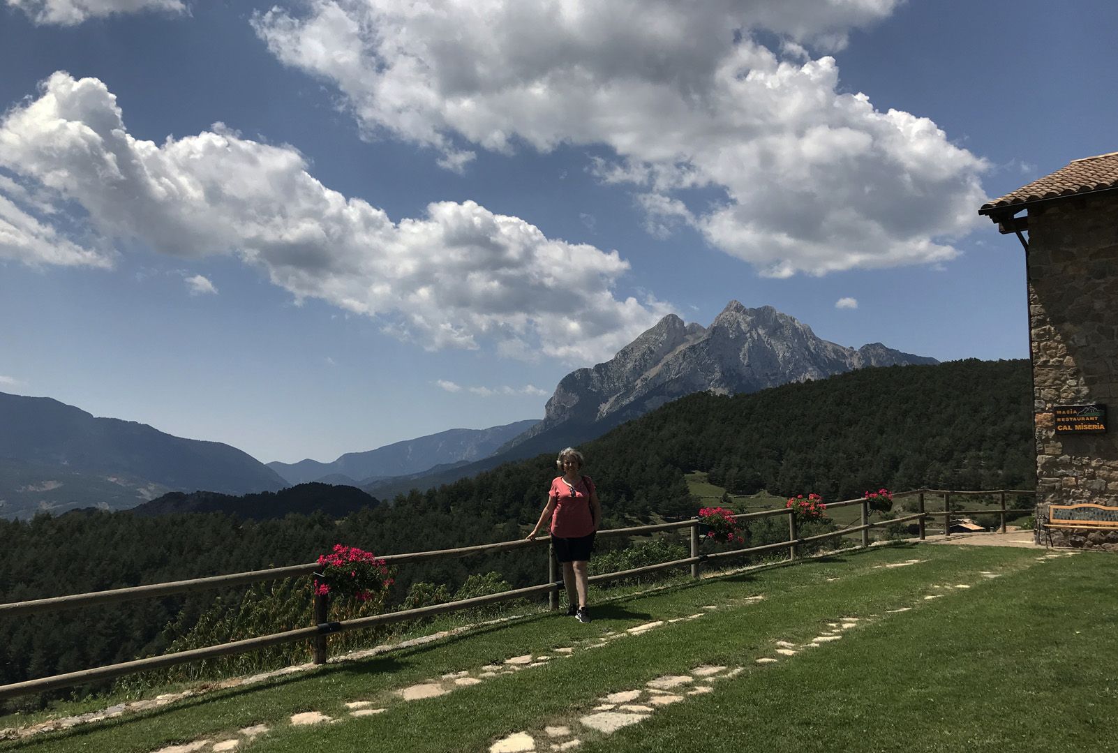 Pere Ruiz Hernàndez   Al fons, el Pedraforca   Gisclareny