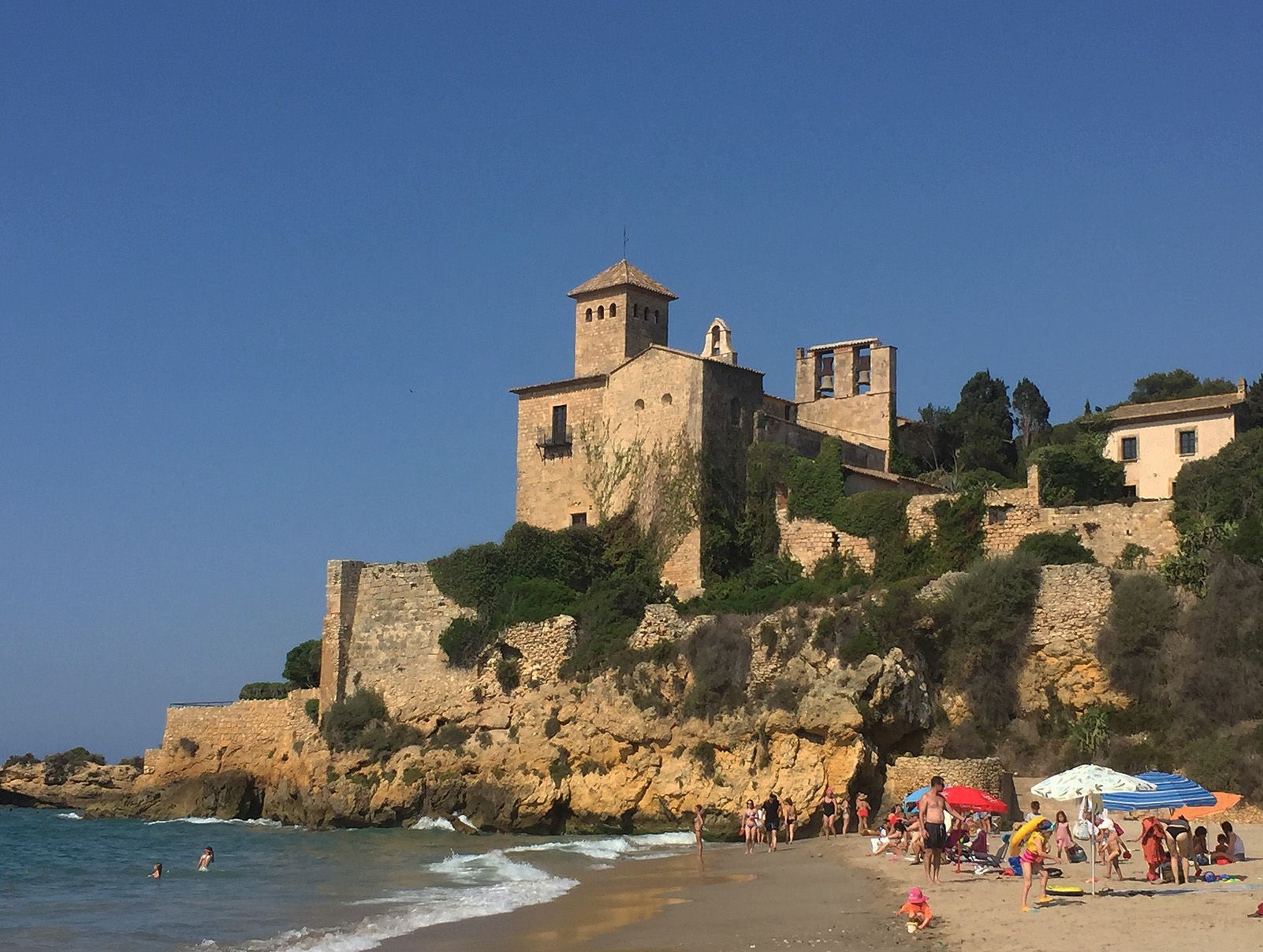 Pere Ruiz Hernàndez   Platja sota el Castell de Tamarit   Tamarit