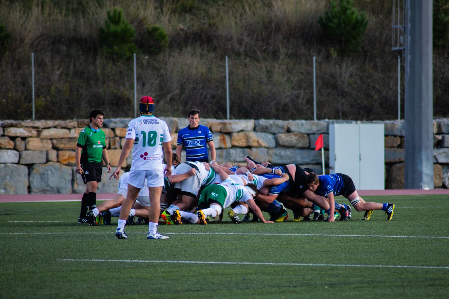 Partit de lliga. CR Sant Cugat-RC València. Foto: Adrián Gómez.