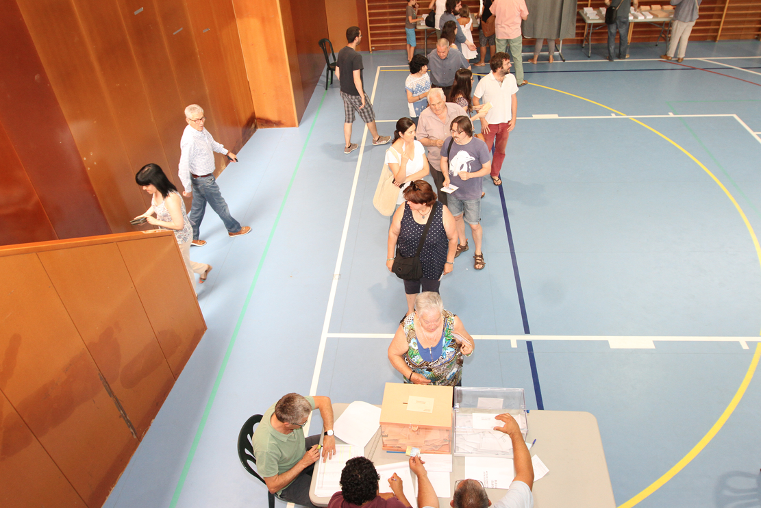 Eleccions generals a Sant Cugat FOTO: Haidy Blanch