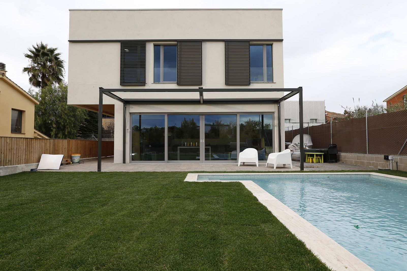 Inauguració de la primera casa pasiva FOTO: Yves Dimant