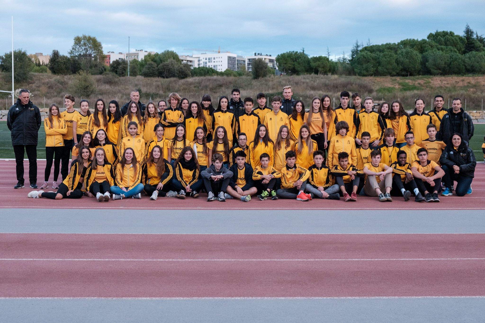 Presentació de la secció d'atletisme del Club Muntanyenc Sant Cugat. FOTO: Ale Gómez