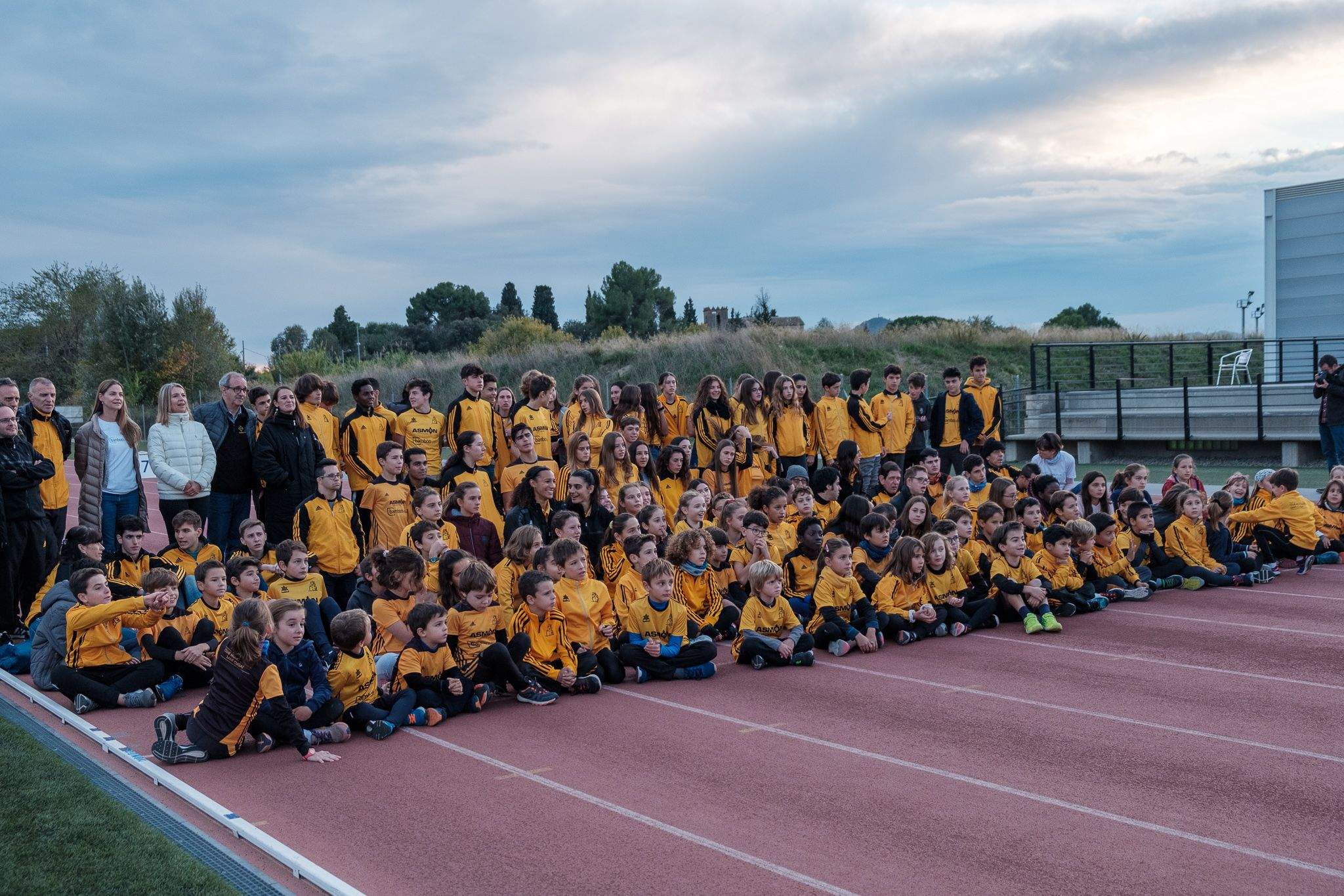 Presentació de la secció d'atletisme del Club Muntanyenc Sant Cugat. FOTO: Ale Gómez