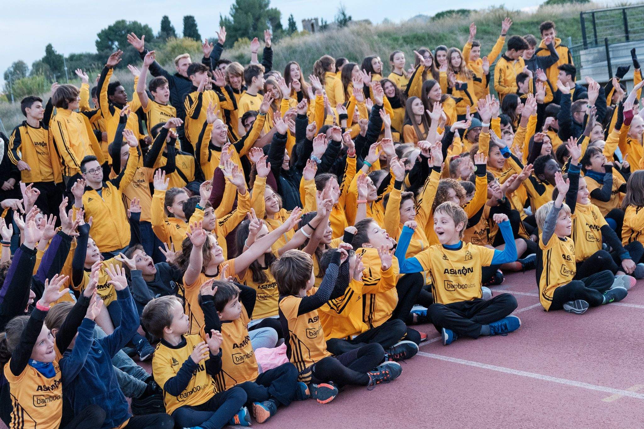 Presentació de la secció d'atletisme del Club Muntanyenc Sant Cugat. FOTO: Ale Gómez