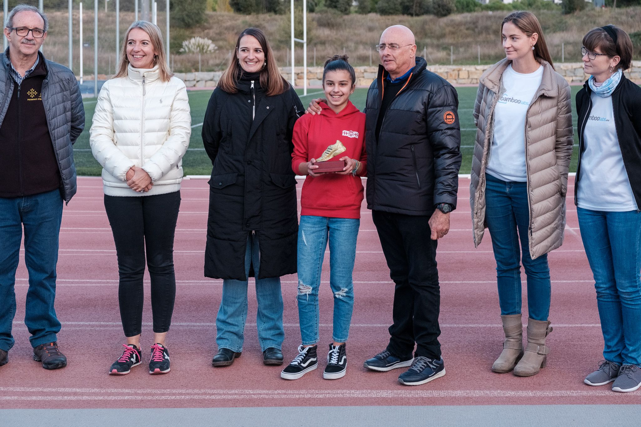 Presentació de la secció d'atletisme del Club Muntanyenc Sant Cugat. FOTO: Ale Gómez