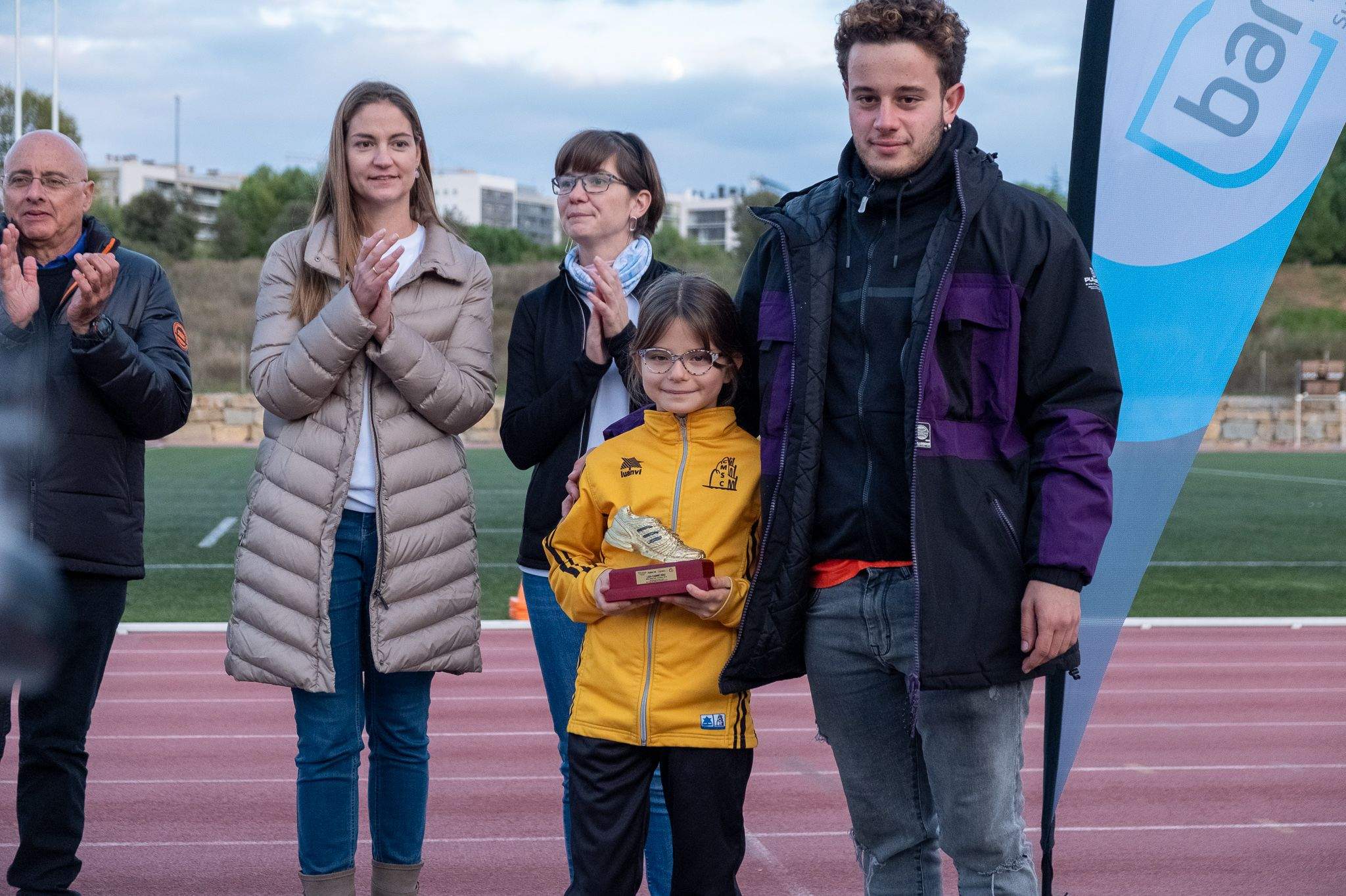 Presentació de la secció d'atletisme del Club Muntanyenc Sant Cugat. FOTO: Ale Gómez