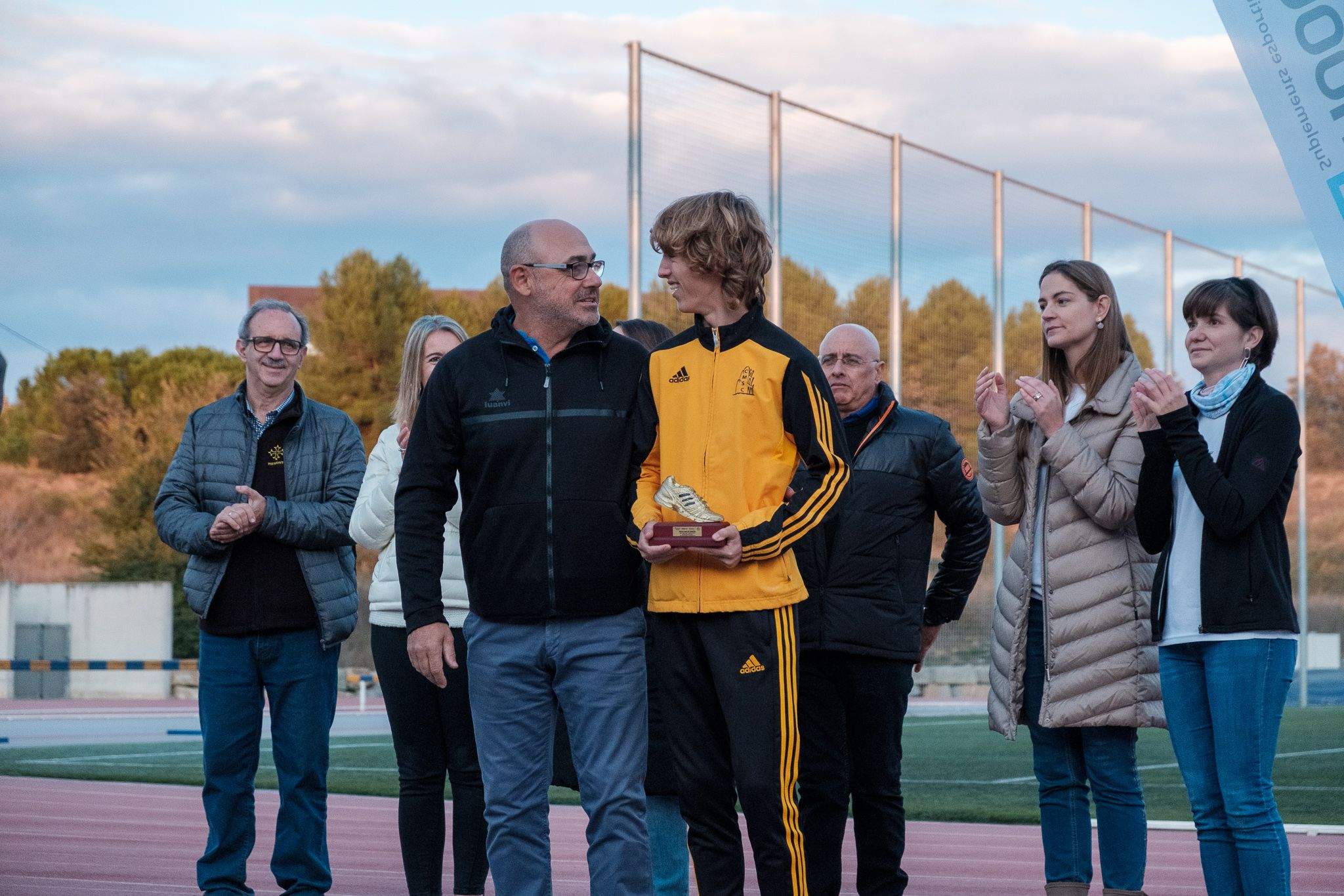 Presentació de la secció d'atletisme del Club Muntanyenc Sant Cugat. FOTO: Ale Gómez