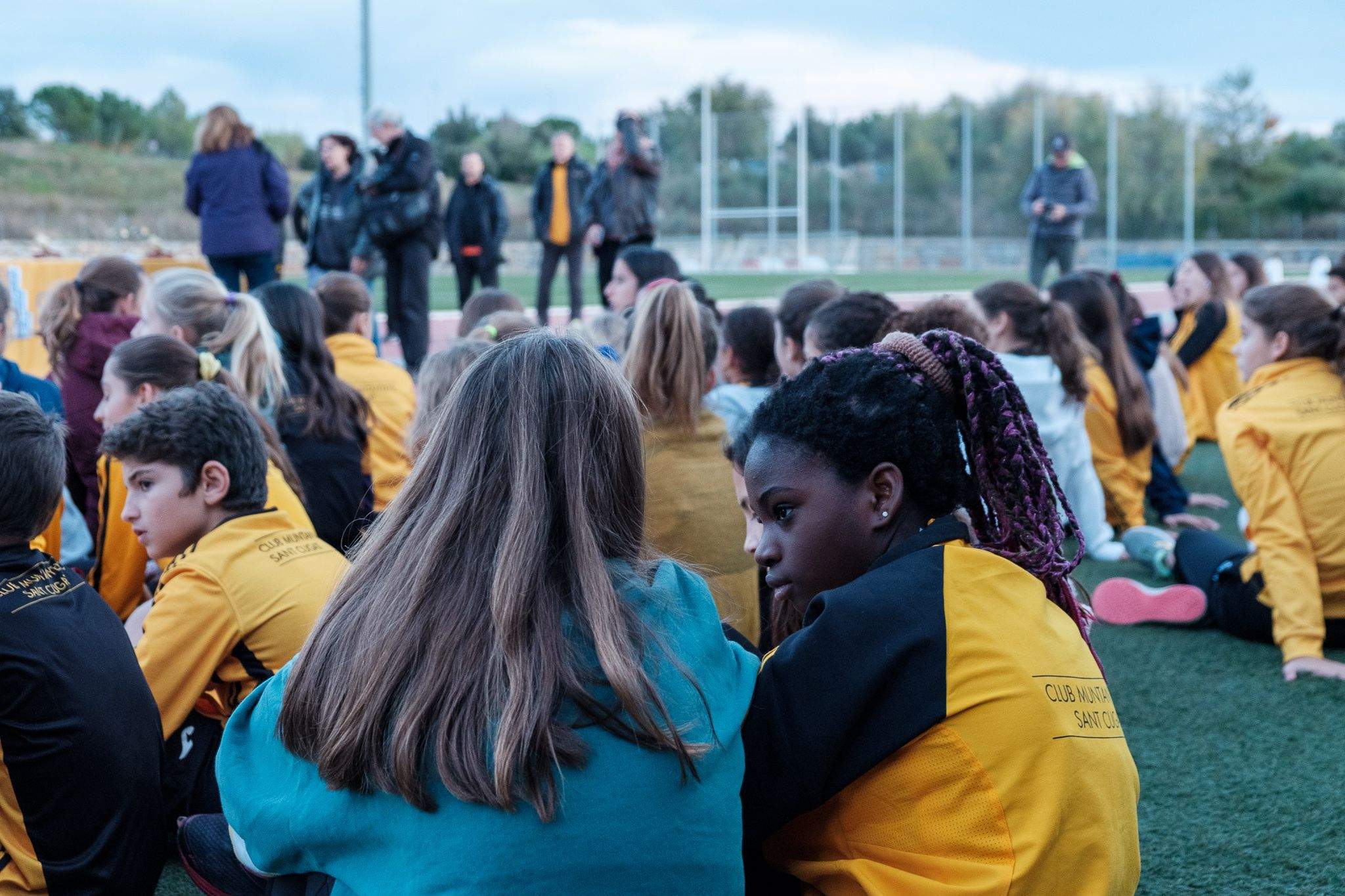 Presentació de la secció d'atletisme del Club Muntanyenc Sant Cugat. FOTO: Ale Gómez