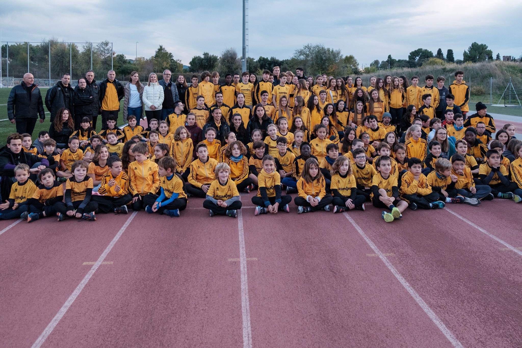 Presentació de la secció d'atletisme del Club Muntanyenc Sant Cugat. FOTO: Ale Gómez